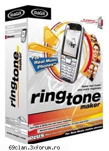 :   

the ringtone maker is a program for creating music cellular phones, exports created in