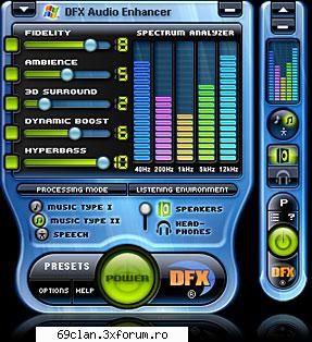 DFX pentru Winamp (Versiunea 8.4) - DFX pentru Winamp (Versiunea 8.4) DFX® is the - [Diverse programe]